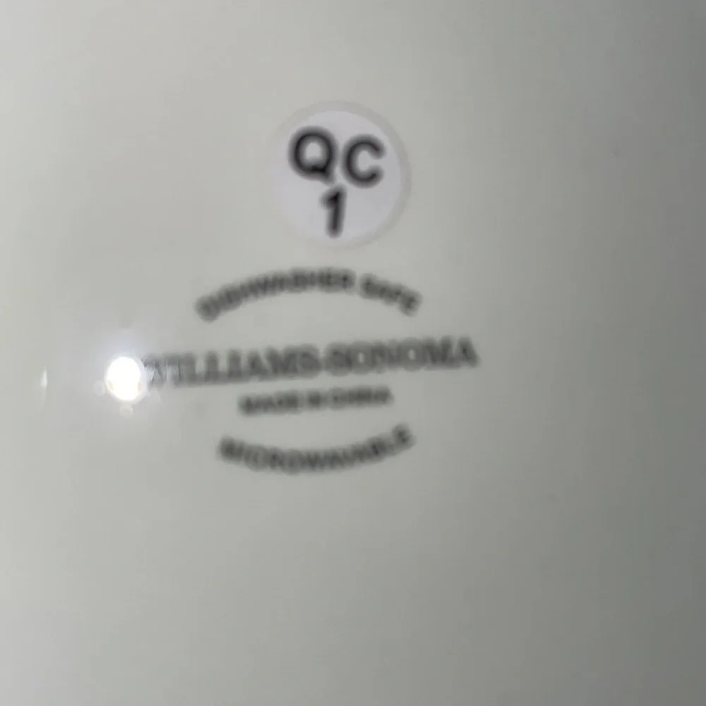 Williams Sonoma Chef Plates